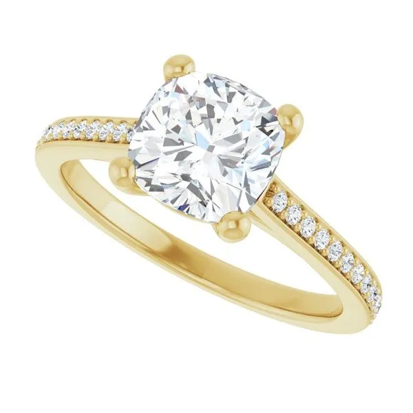 Claw-Prong Engagement Ring Image 5 Natale Jewelers Sewell, NJ