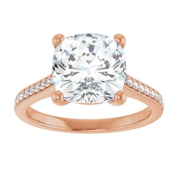 Claw-Prong Engagement Ring Image 3 Natale Jewelers Sewell, NJ