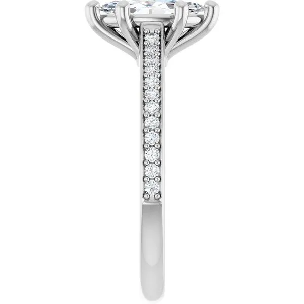 Claw-Prong Engagement Ring Image 4 Jimmy Smith Jewelers Decatur, AL