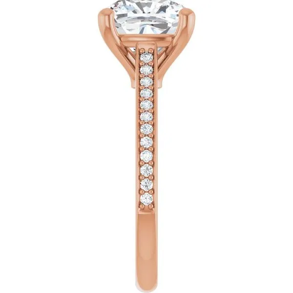 Accented Engagement Ring Image 4 Mark Jewellers La Crosse, WI