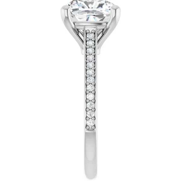 Claw-Prong Engagement Ring Image 4 Natale Jewelers Sewell, NJ