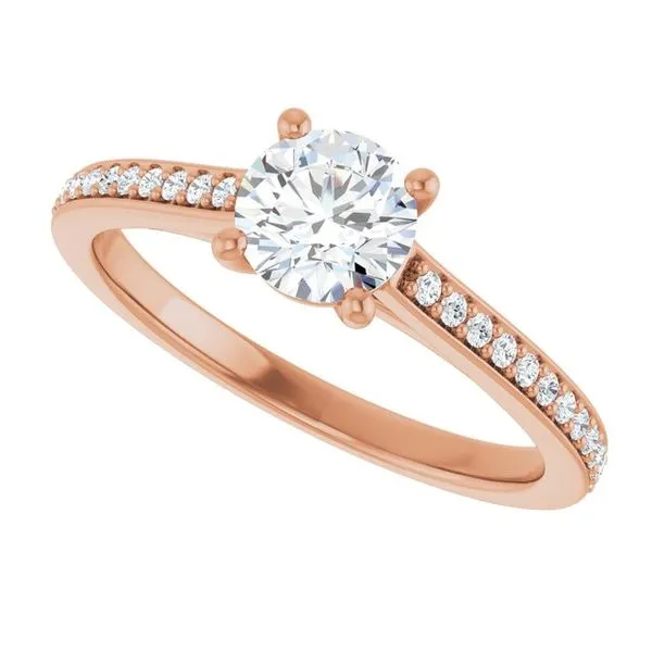 Claw-Prong Engagement Ring Image 5 JF Jones Jewelers Rochester, NY