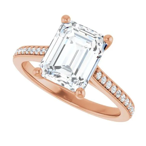 Claw-Prong Engagement Ring Image 5 Golden Sails Jewelers, Inc. Saint Petersburg, FL