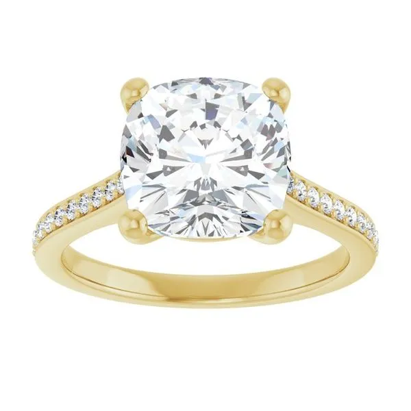 Claw-Prong Engagement Ring Image 3 Golden Sails Jewelers, Inc. Saint Petersburg, FL