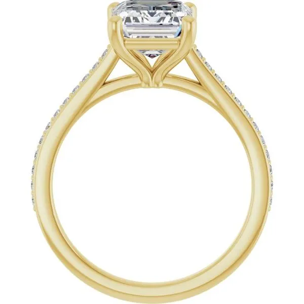Claw-Prong Engagement Ring Image 2 Jimmy Smith Jewelers Decatur, AL