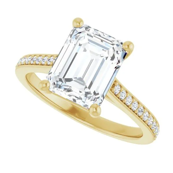 Claw-Prong Engagement Ring Image 5 Jimmy Smith Jewelers Decatur, AL