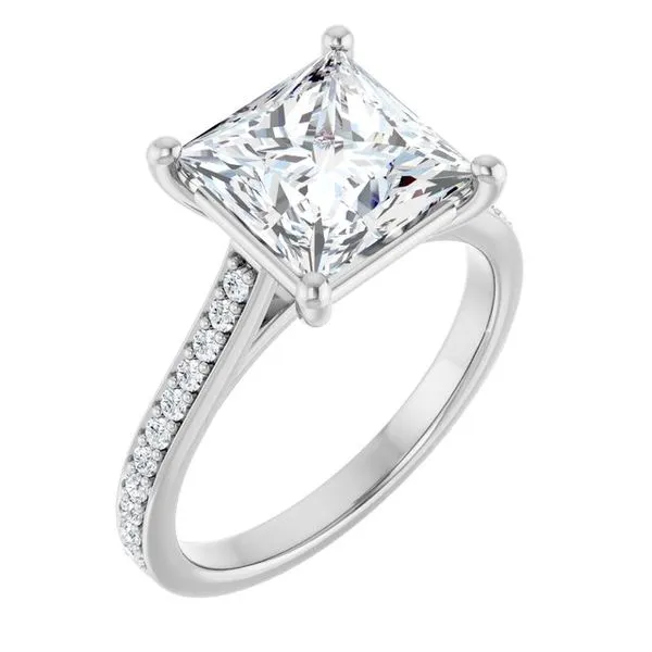 Claw-Prong Engagement Ring Natale Jewelers Sewell, NJ