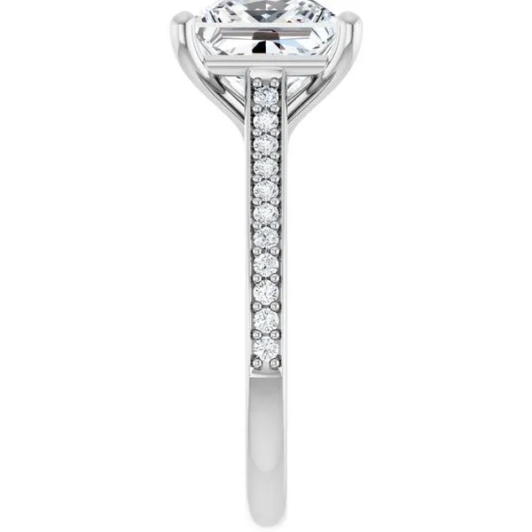 Claw-Prong Engagement Ring Image 4 JF Jones Jewelers Rochester, NY