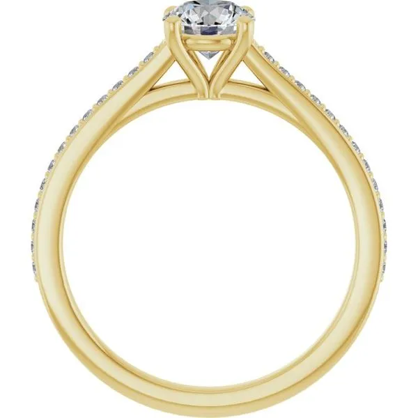 Claw-Prong Engagement Ring Image 2 Jimmy Smith Jewelers Decatur, AL