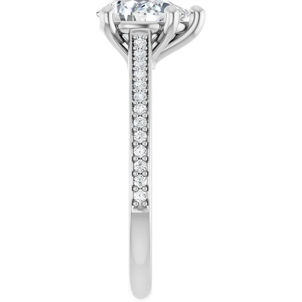 Claw-Prong Engagement Ring Image 4 Raleigh Diamond Fine Jewelry Raleigh, NC