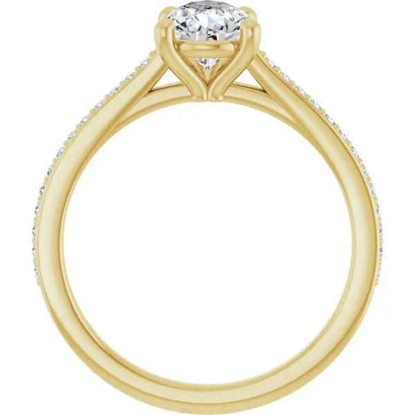 Claw-Prong Engagement Ring Image 2 Jimmy Smith Jewelers Decatur, AL
