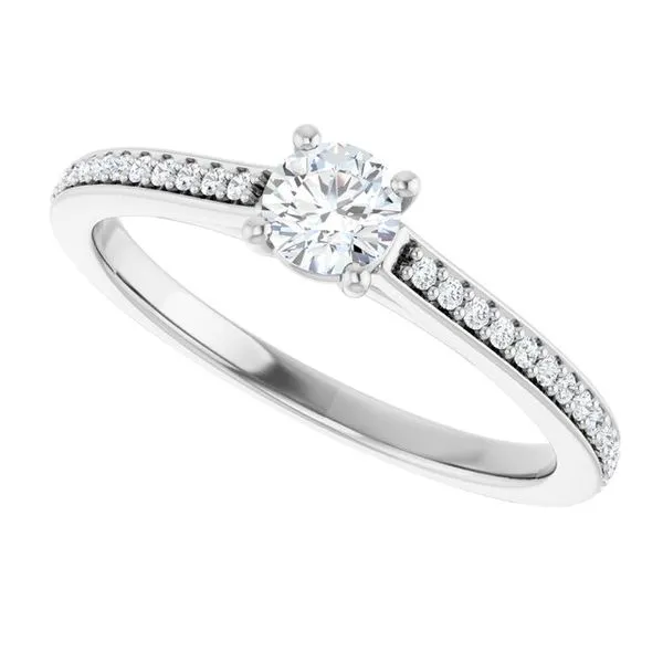 Claw-Prong Engagement Ring Image 5 J. Thomas Jewelers Rochester Hills, MI