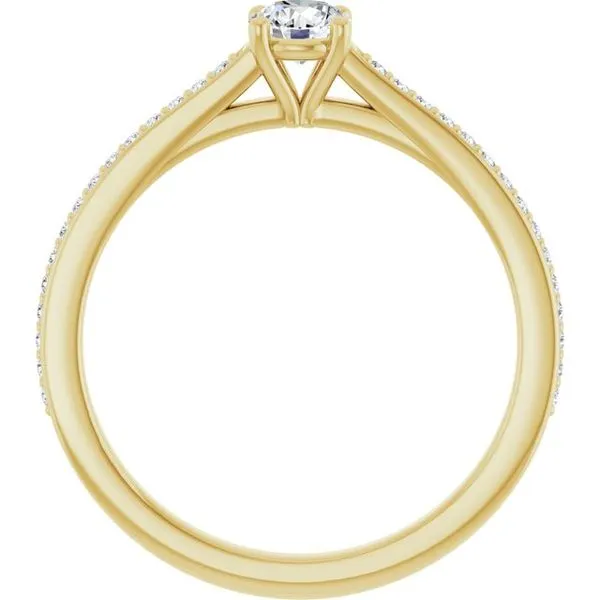 Claw-Prong Engagement Ring Image 2 Natale Jewelers Sewell, NJ