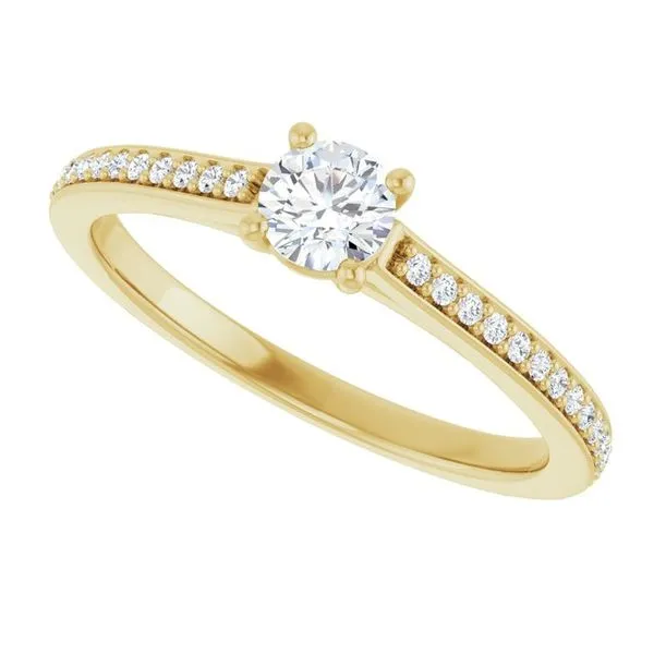 Claw-Prong Engagement Ring Image 5 Natale Jewelers Sewell, NJ