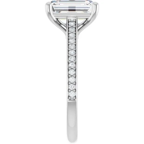 Claw-Prong Engagement Ring Image 4 Golden Sails Jewelers, Inc. Saint Petersburg, FL