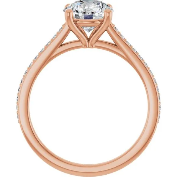 Claw-Prong Engagement Ring Image 2 JF Jones Jewelers Rochester, NY