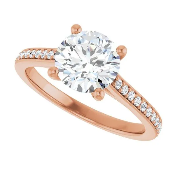 Claw-Prong Engagement Ring Image 5 Natale Jewelers Sewell, NJ