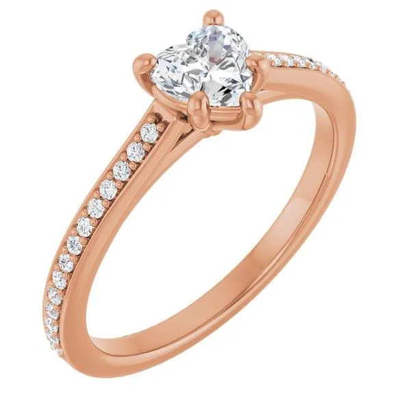 Claw-Prong Engagement Ring JF Jones Jewelers Rochester, NY