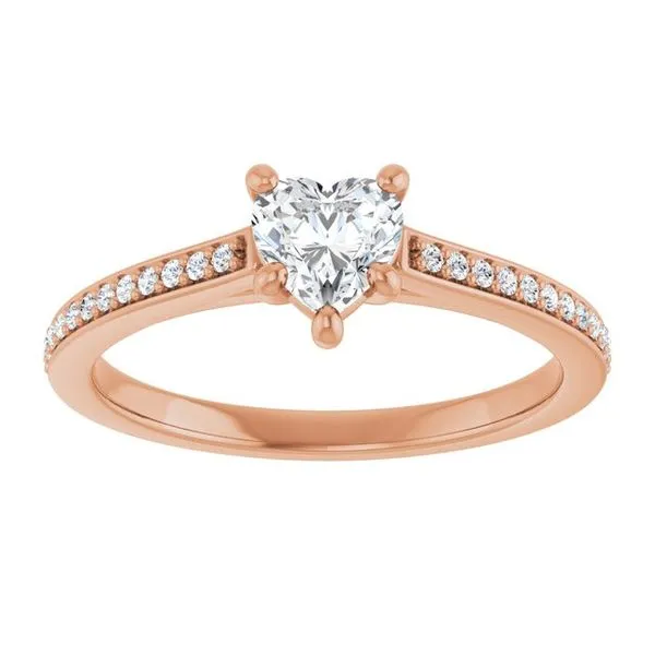 Claw-Prong Engagement Ring Image 3 Golden Sails Jewelers, Inc. Saint Petersburg, FL