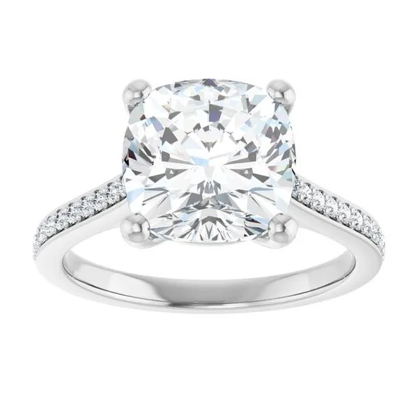 Claw-Prong Engagement Ring Image 3 Arezzo Jewelers Elmwood Park, IL
