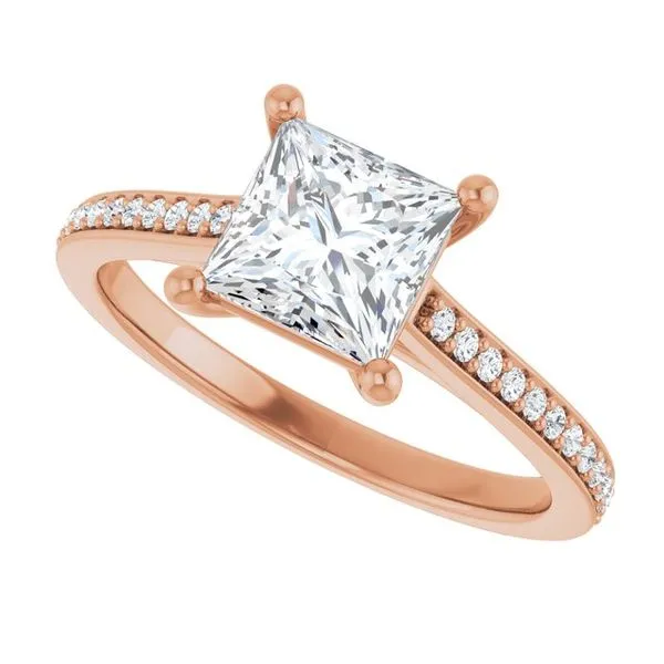 Claw-Prong Engagement Ring Image 5 Raleigh Diamond Fine Jewelry Raleigh, NC