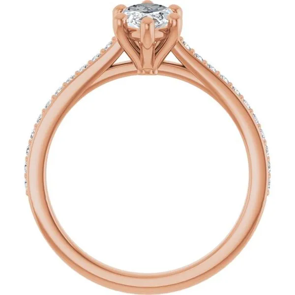 Claw-Prong Engagement Ring Image 2 Natale Jewelers Sewell, NJ