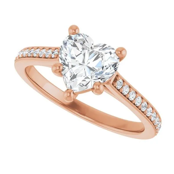 Claw-Prong Engagement Ring Image 5 Golden Sails Jewelers, Inc. Saint Petersburg, FL