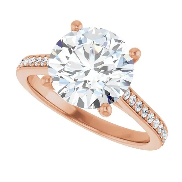 Claw-Prong Engagement Ring Image 5 JF Jones Jewelers Rochester, NY