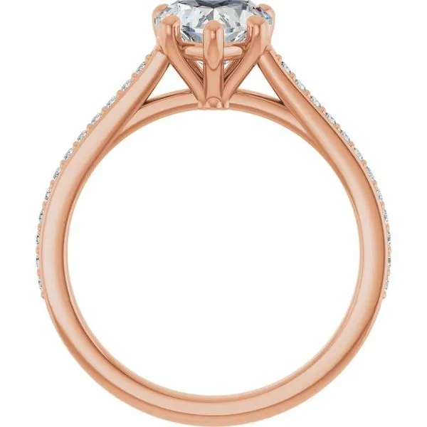 Claw-Prong Engagement Ring Image 2 Natale Jewelers Sewell, NJ