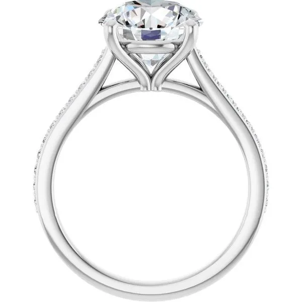 Claw-Prong Engagement Ring Image 2 Golden Sails Jewelers, Inc. Saint Petersburg, FL
