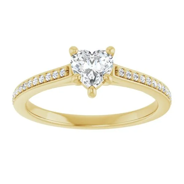 Claw-Prong Engagement Ring Image 3 Natale Jewelers Sewell, NJ