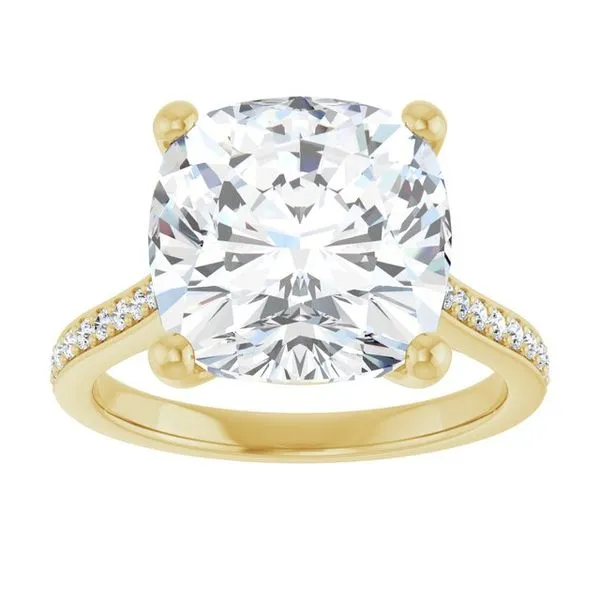 Claw-Prong Engagement Ring Image 3 Jimmy Smith Jewelers Decatur, AL