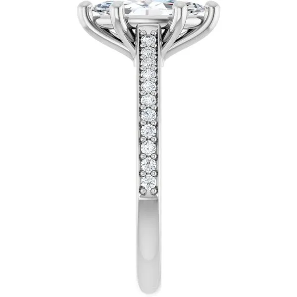 Claw-Prong Engagement Ring Image 4 Natale Jewelers Sewell, NJ