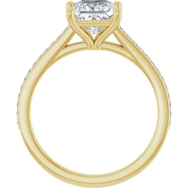 Claw-Prong Engagement Ring Image 2 Raleigh Diamond Fine Jewelry Raleigh, NC