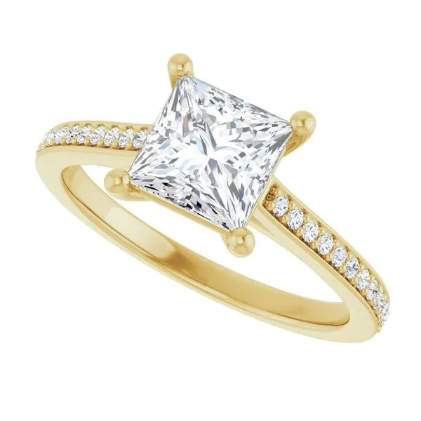 Claw-Prong Engagement Ring Image 5 Natale Jewelers Sewell, NJ