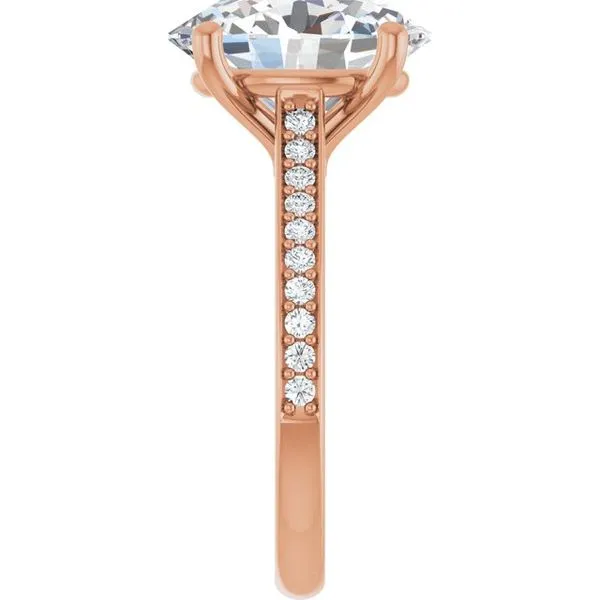 Claw-Prong Engagement Ring Image 4 Jimmy Smith Jewelers Decatur, AL