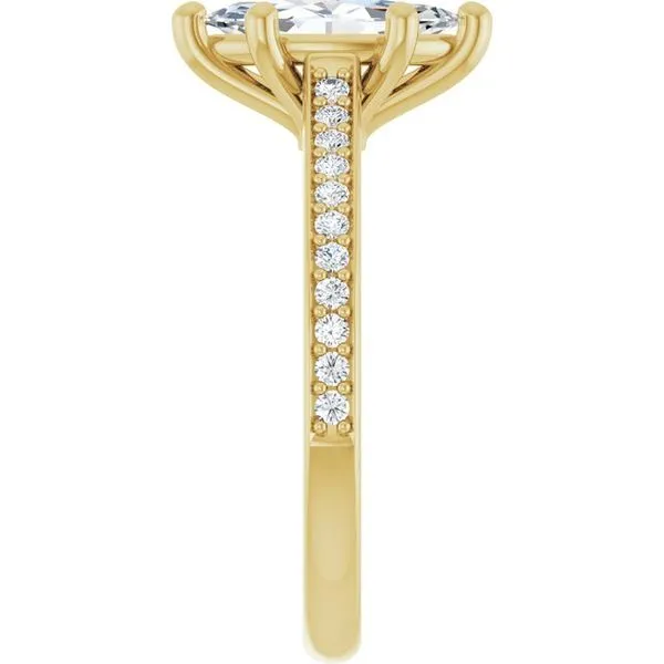 Claw-Prong Engagement Ring Image 4 J. Thomas Jewelers Rochester Hills, MI