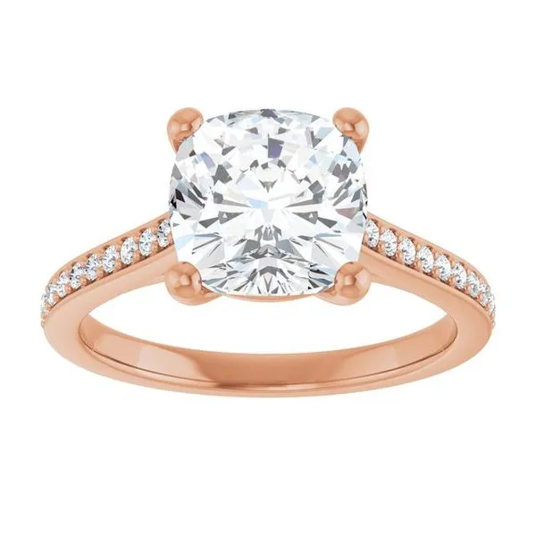 Claw-Prong Engagement Ring Image 3 Natale Jewelers Sewell, NJ