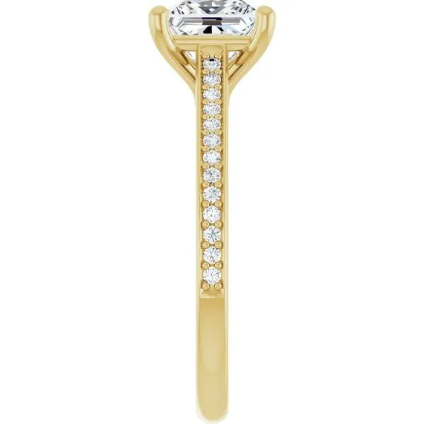 Claw-Prong Engagement Ring Image 4 J. Thomas Jewelers Rochester Hills, MI