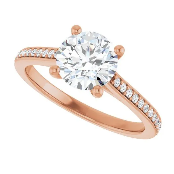 Claw-Prong Engagement Ring Image 5 Raleigh Diamond Fine Jewelry Raleigh, NC