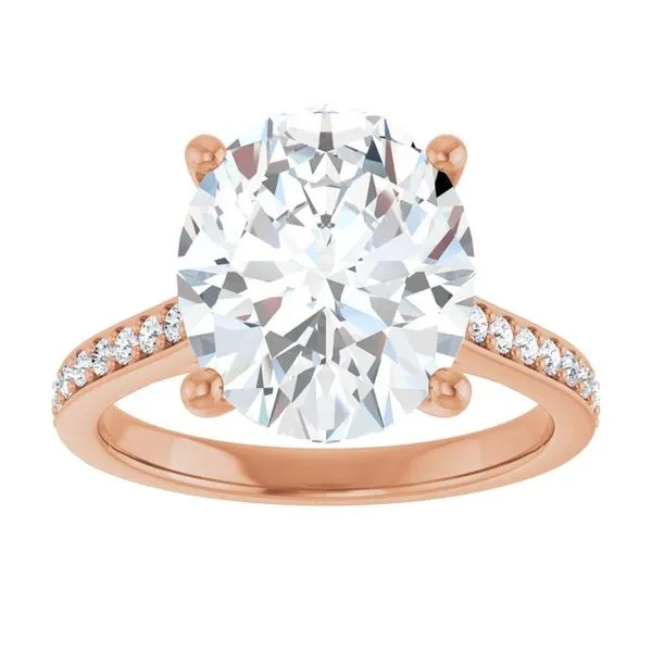 Claw-Prong Engagement Ring Image 3 Natale Jewelers Sewell, NJ