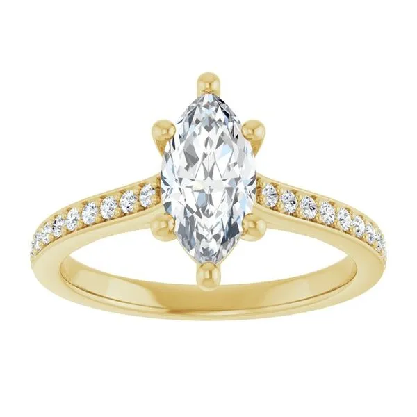 Claw-Prong Engagement Ring Image 3 J. Thomas Jewelers Rochester Hills, MI