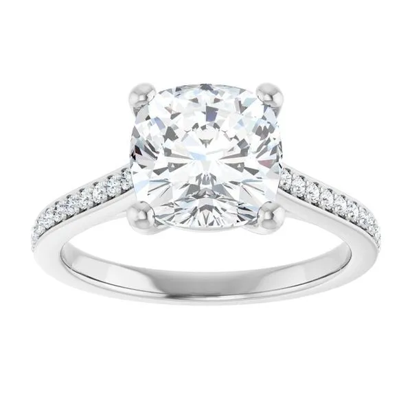 Claw-Prong Engagement Ring Image 3 J. Thomas Jewelers Rochester Hills, MI