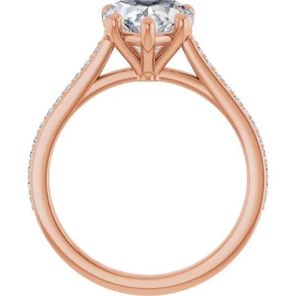 Claw-Prong Engagement Ring Image 2 Natale Jewelers Sewell, NJ