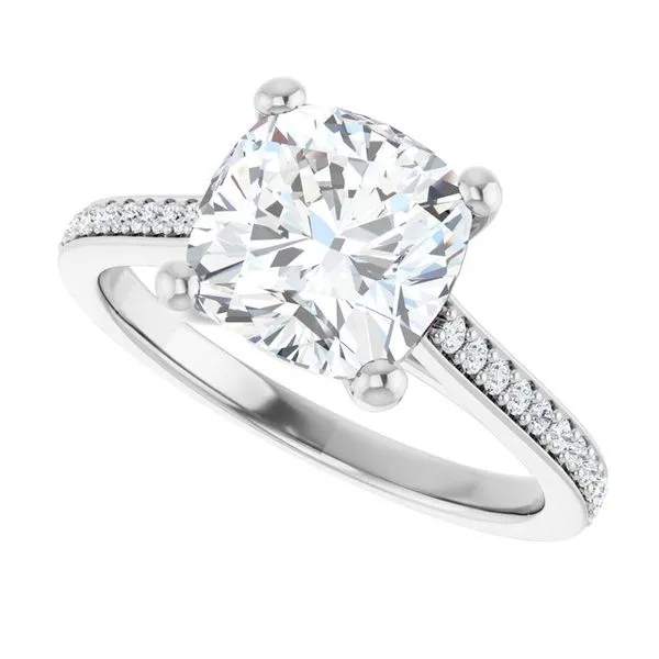 Claw-Prong Engagement Ring Image 5 Natale Jewelers Sewell, NJ