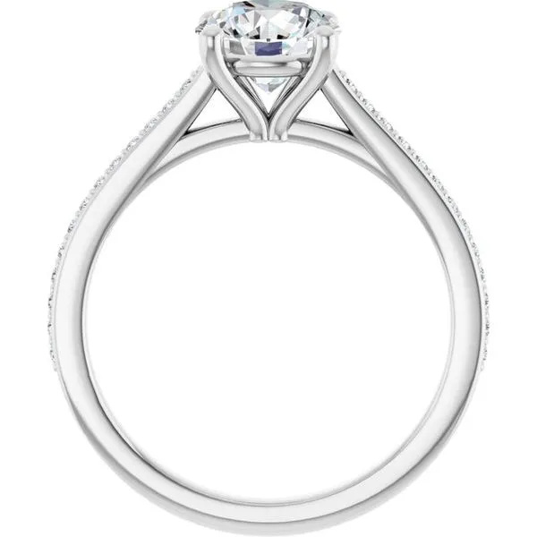 Claw-Prong Engagement Ring Image 2 Natale Jewelers Sewell, NJ