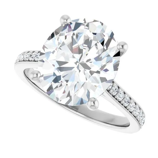 Claw-Prong Engagement Ring Image 5 Natale Jewelers Sewell, NJ