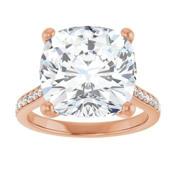 Claw-Prong Engagement Ring Image 3 Raleigh Diamond Fine Jewelry Raleigh, NC