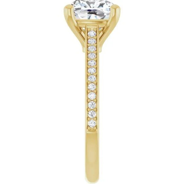 Claw-Prong Engagement Ring Image 4 Jimmy Smith Jewelers Decatur, AL