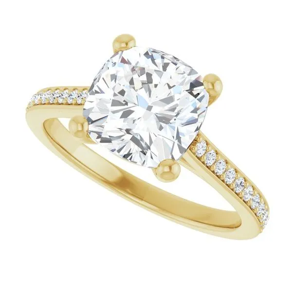 Claw-Prong Engagement Ring Image 5 Jimmy Smith Jewelers Decatur, AL